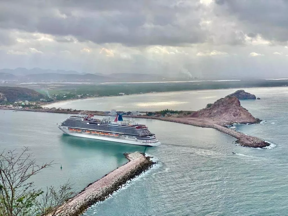 Mazatlán posicionado como destino receptor de turismo  de cruceros a su paso por la Riviera Mexicana. Foto: Secretaría de Turismo de Sinaloa.