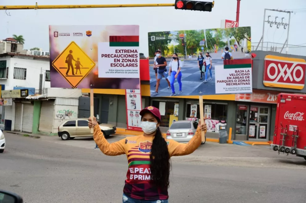 Alcalde de Culiacán inicia Campaña Guardianes de la Movilidad para respeto al peatón