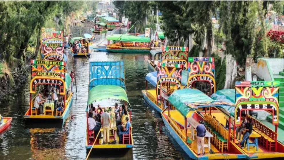 Las burbujas y Xochimilco
