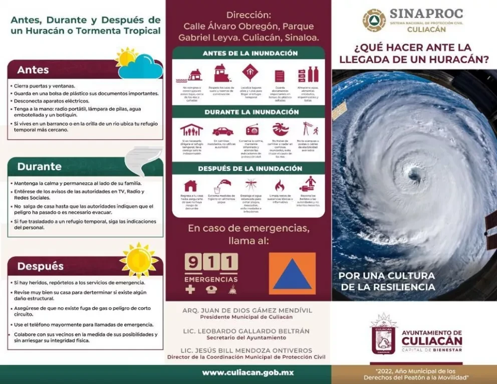 ¡En esta temporada de huracanes cuídese y cuide a los suyos!