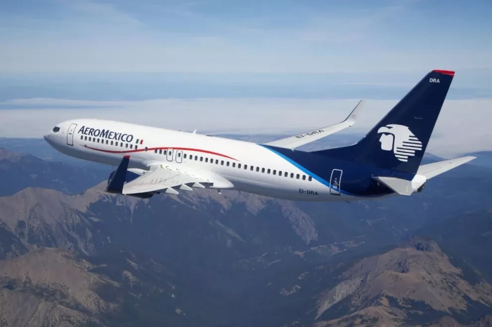Aeroméxico. Foto: Cortesía/Ilustrativa