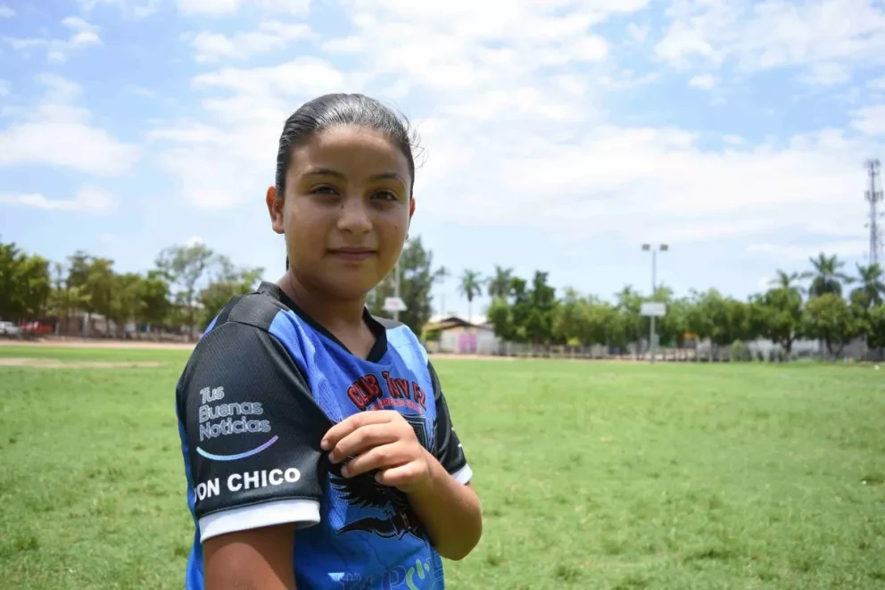 Karla Yareli hace del futbol una disciplina buscando ser profesional