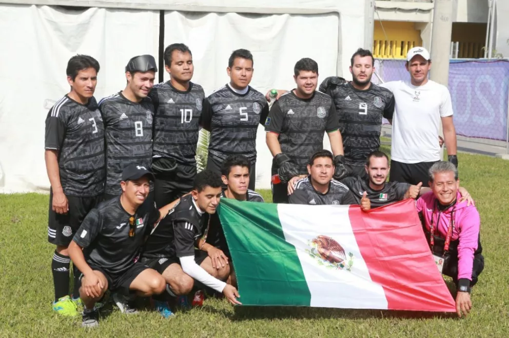 Ellos son Selección de futbol de ciegos inicia su camino en el Grand Prix Mundial Puebla 2022