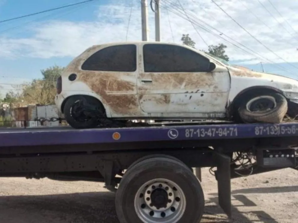 Cierran compuertas en canal de riego de Durango y aparece un Chevy