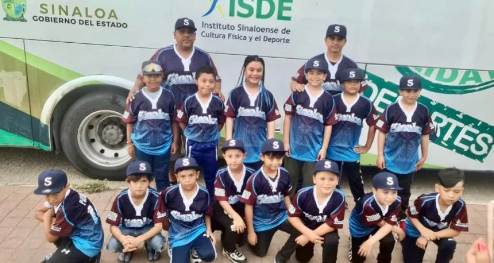 El equipo de niños beisbolistas sinaloenses participan con gran pasión en Nacional de Beisbol