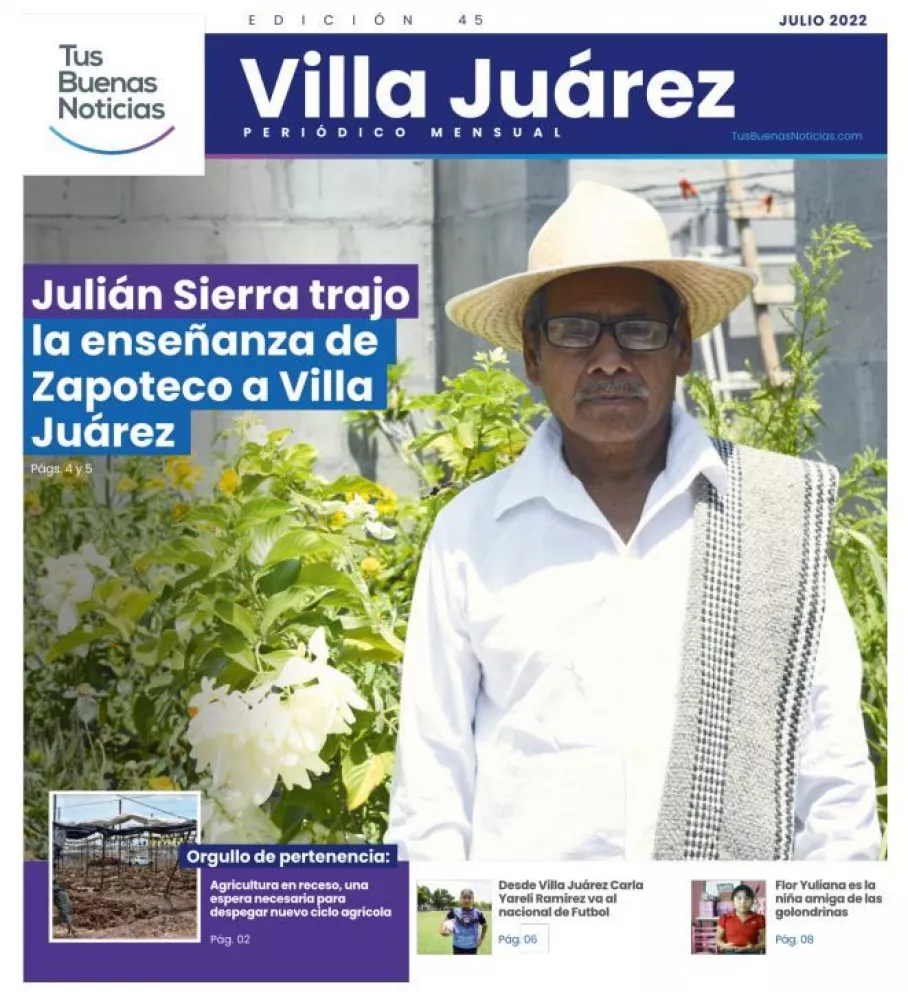 Periódico de Villa Juárez julio 2022