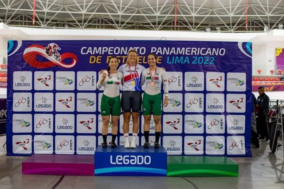Las hermanas Luz Daniela y María Antonieta brillan en el Panamericano de Pista en Lima, Perú