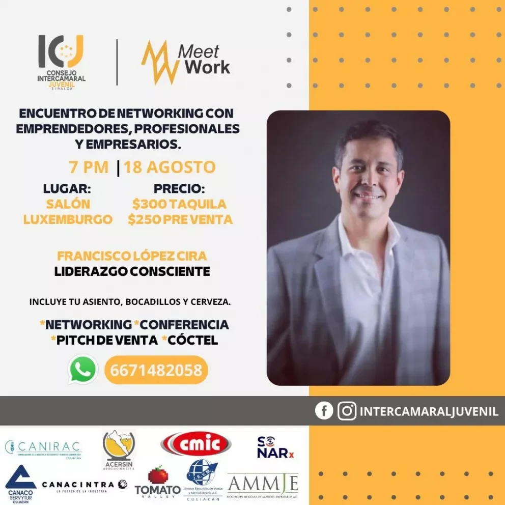 ¡Conéctate con empresarios! Evento de networking para emprendedores