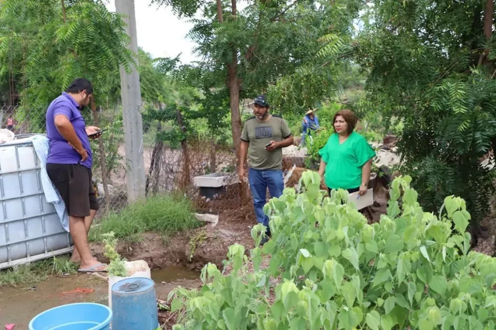 Gobierno de Sinaloa entrega apoyos de 10 mil pesos a afectados por lluvias.