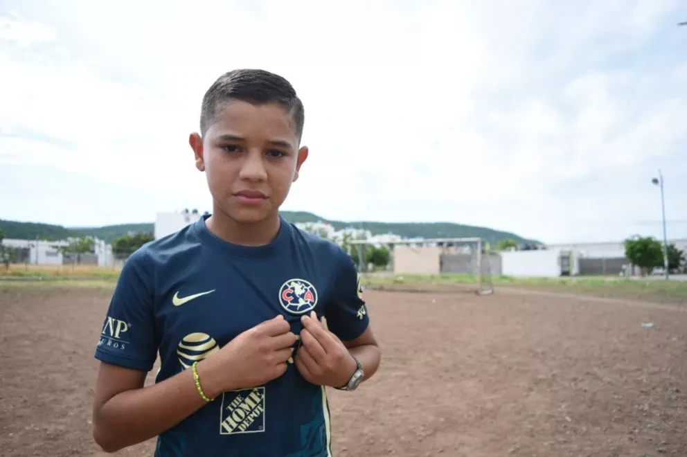 “Galán” vive su sueño de jugar para el América