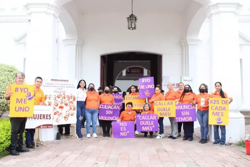 Con el objetivo de actuar, generar conciencia y prevenir la violencia contra las mujeres, el 25 de cada mes se conmemora el Día Naranja. Fotos: IMMUJERES