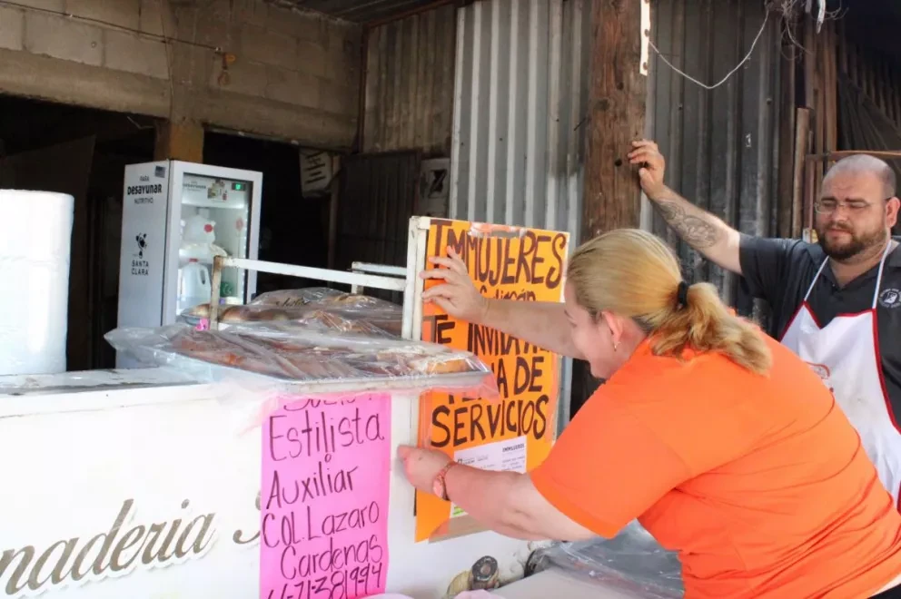 Feria de Servicios, totalmente gratuitos en El Ranchito. Fotos: IMMUJERES