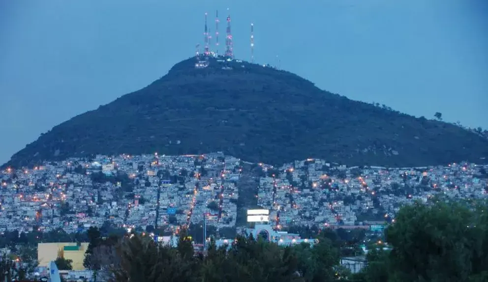 El Cerro del Chiquihuite, localizado al norte del Valle de México y hogar de 12 colonias que en septiembre de 2021