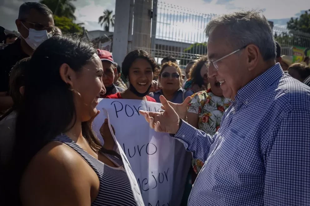 Rocha anuncia nuevas obras para el municipio de El Fuerte.