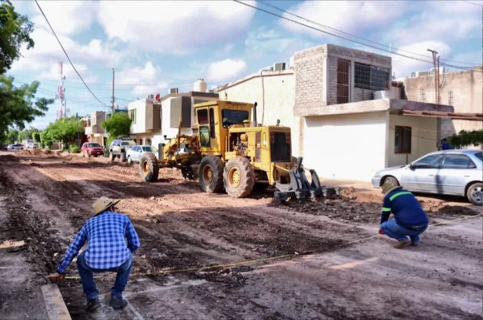 Inciarán reparación de calles al culminar temporada de lluvias en Salvador Alvarado