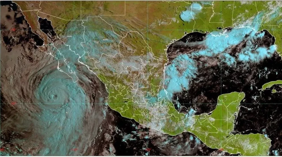Pronóstico del clima para este miércoles 7 de septiembre; lluvias intensas en Baja California Sur, muy fuertes en costas de Sinaloa