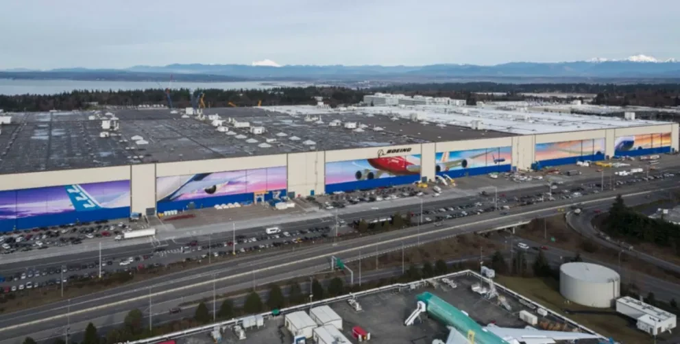 Así luce el Boeing Everrett Factory, el edificio más grande del mundo