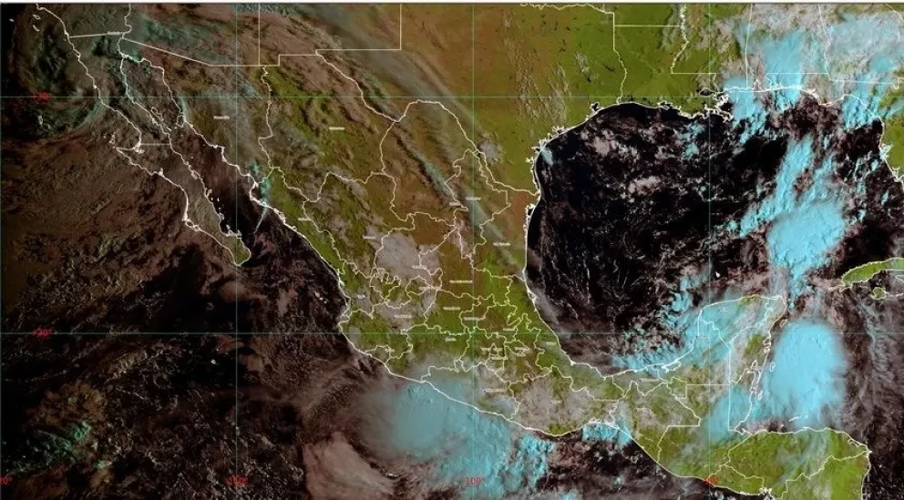 Pronóstico del clima para este viernes 9 de septiembre ; Remanentes de Kay seguirán provocando lluvias