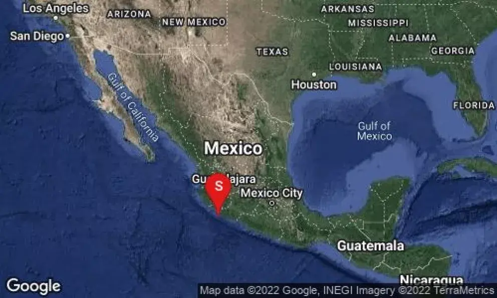 Saldo blanco en Puebla tras sismo con epicentro en Coalcoman, Michoacán.