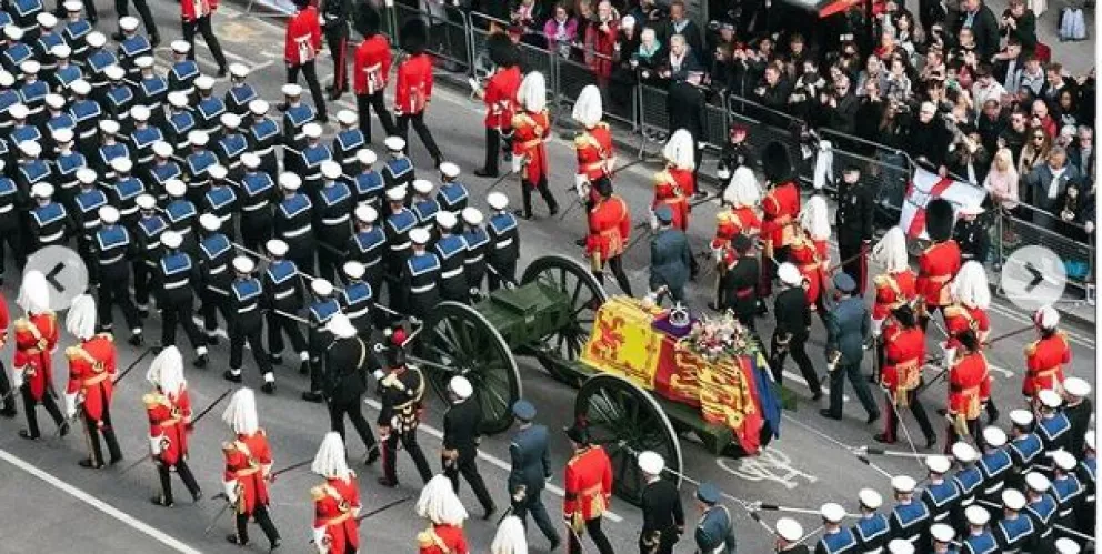 Funeral de la reina Isabel II; fotos del evento.