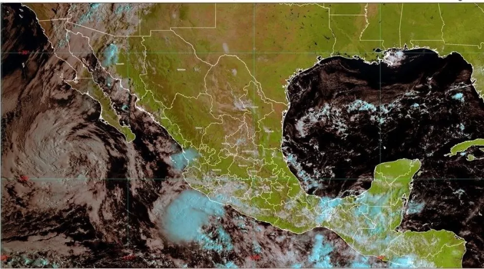 Pronóstico del clima para este miércoles 21 de septiembre; lluvias muy fuertes en Chiapas y fuertes en Sinaloa