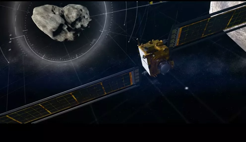 La NASA logra con éxito el impacto de un nave con un asteroide 