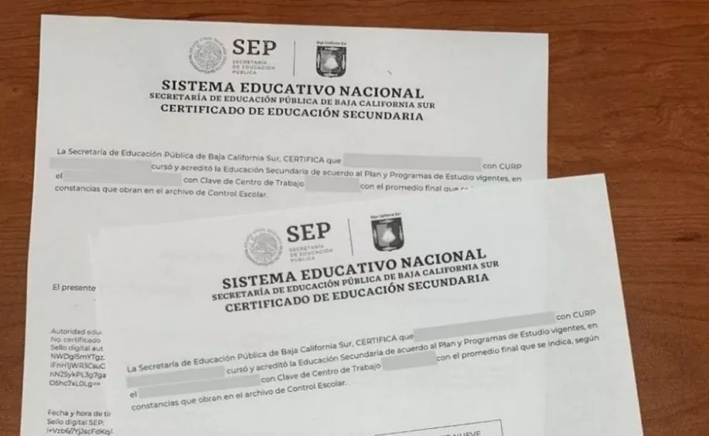 SEP. Paso a paso de como sacar tu certificado de primaria o secundaria.