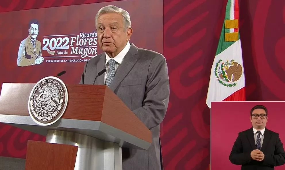 Andrés Manuel López Obrador durante La Mañanera de este 29 de septiembre.