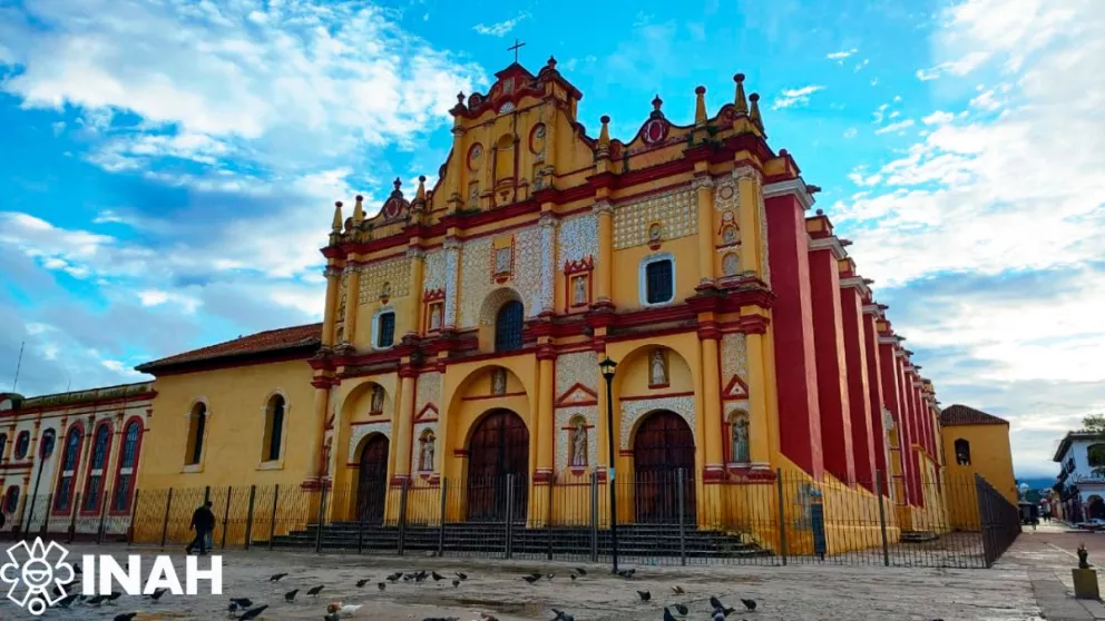 Así de hermosa quedó la Catedral de San Cristóbal de Las Casas