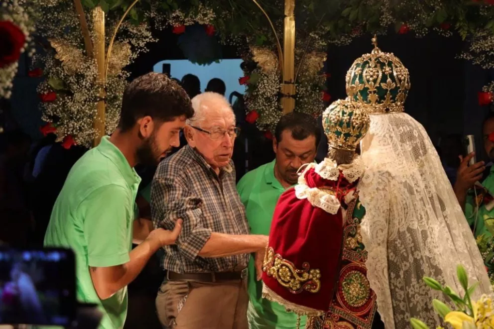 La devoción reunió a miles de creyentes de todas las edades a la festividad religiosa que año con año se celebra en el municipio del Rosario  Fotos: Ayuntamiento de Rosario