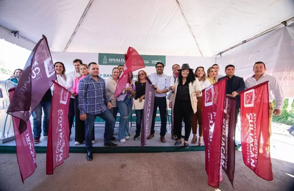 Juan de Dios Gámez se fue a Mojolo a inaugurar obras.