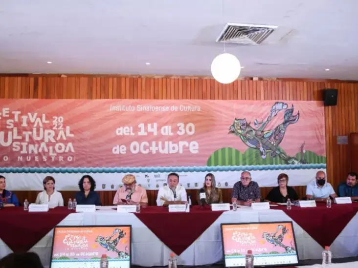 Anuncian el Festival Cultural Sinaloa 2022, del 14 al 30 de octubre