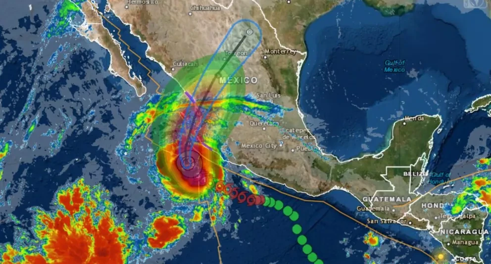 Jalisco y Nayarit a tomar precauciones Roslyn es huracán categoría 3