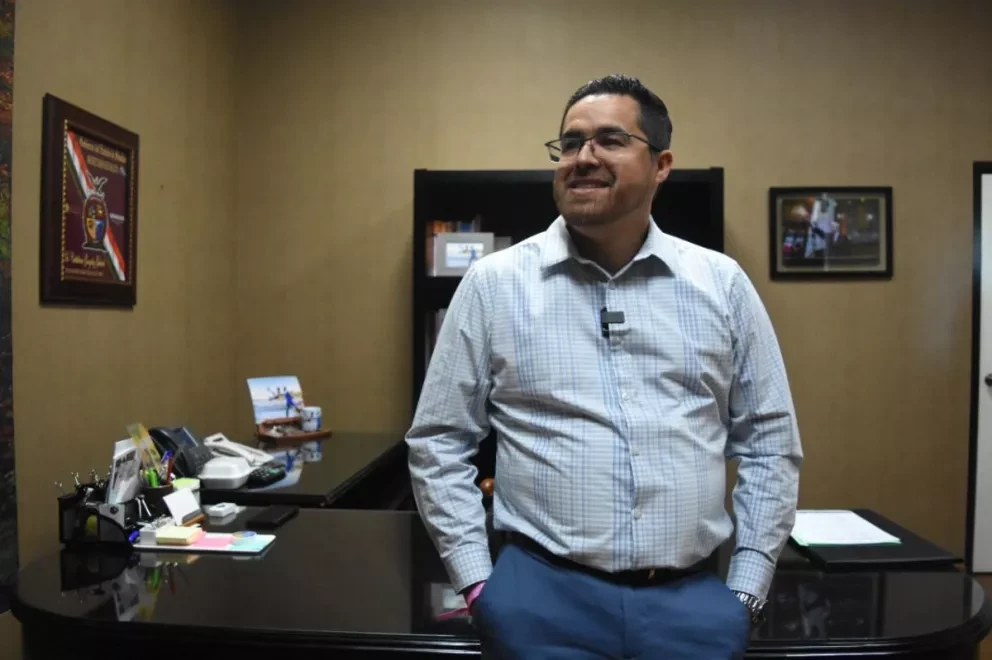 Dr. Cuitláhuac González, el nuevo secretario de Salud en Sinaloa. Fotos: Carlos Lino Ceballos.