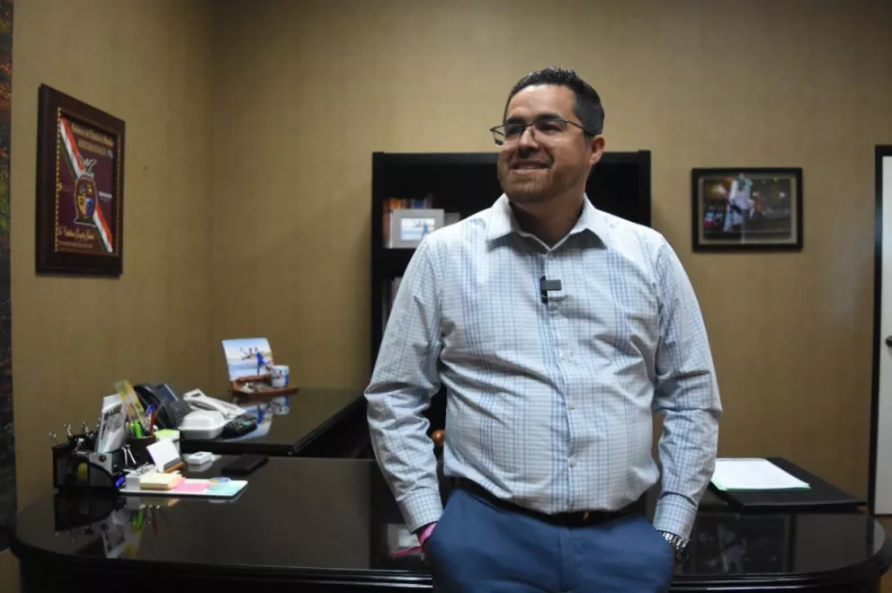 Dr. Cuitláhuac González, el nuevo secretario de Salud en Sinaloa. Fotos: Carlos Lino Ceballos.