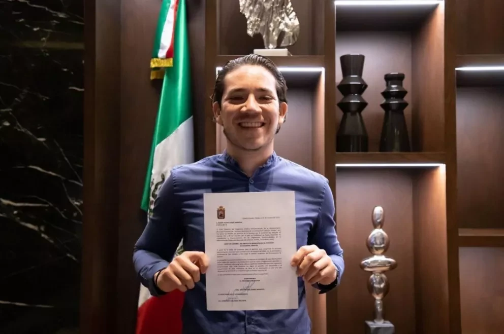 Rubén Alexis Luque Arreola es el nuevo director del Instituto Municipal de la Juventud de Culiacán.