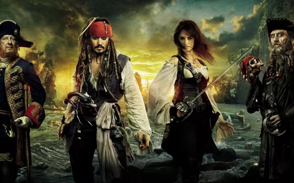 Quiénes son los personajes de los Piratas del Caribe.
