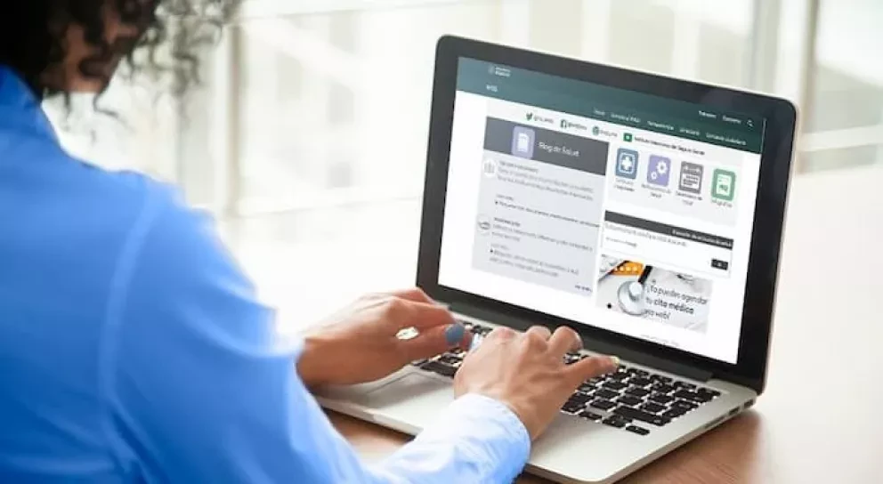 Escritorio Virtual IMSS. Foto: I-nformate