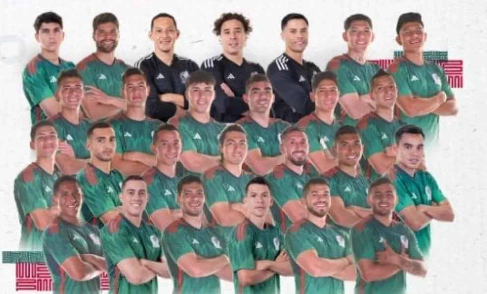 Los elegidos. Jugadores de la Selección Mexicana que estarán en Qatar 2022.