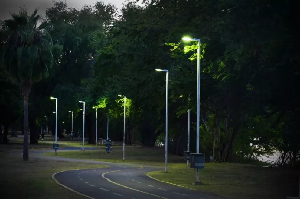 Brilla el Parque Las Riberas, el Ayuntamiento restablece la iluminación