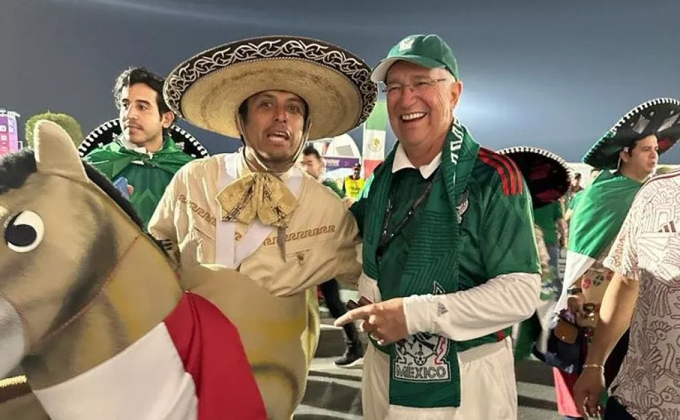 Las mejores fotos de la afición mexicana en Qatar 2022.