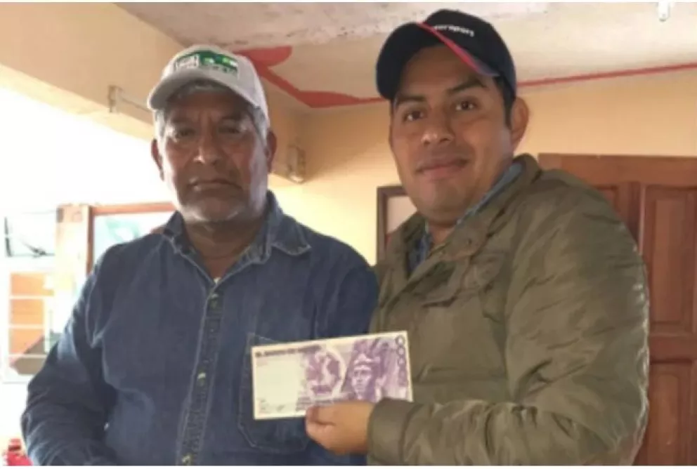 La historia de Fulgencio Sandoval, el rostro de los billetes de 100 pesos.