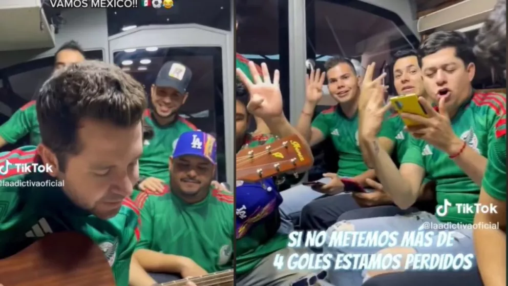 La Adictiva compone canción a la Selección Mexicana previo al juego con Arabia