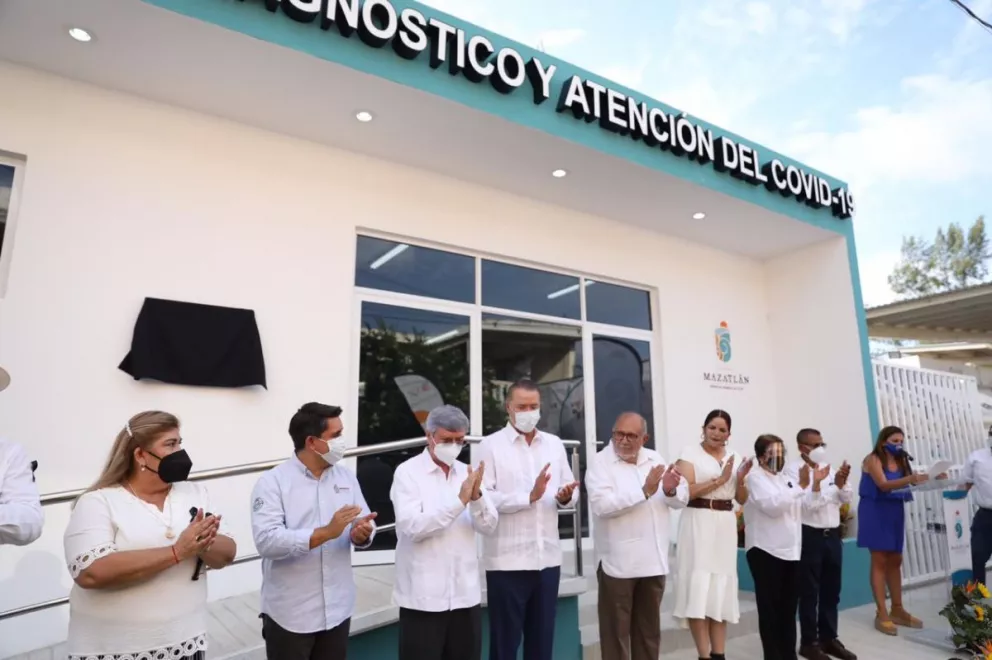 Inauguran Centro de diagnóstico y atención Covid de Mazatlán