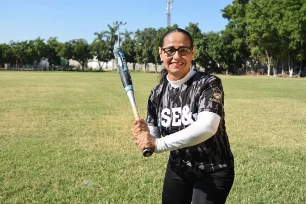 Chabelita la estrella del sóftbol que hace brillar a Villa Juárez