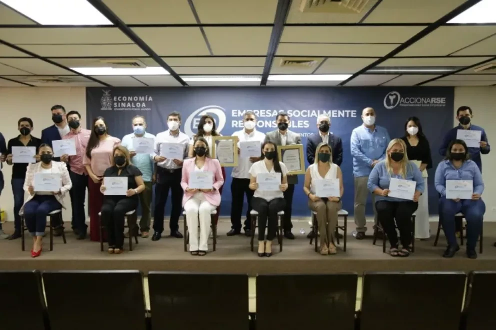 Acreditan a 26 nuevas empresas socialmente responsables de Sinaloa