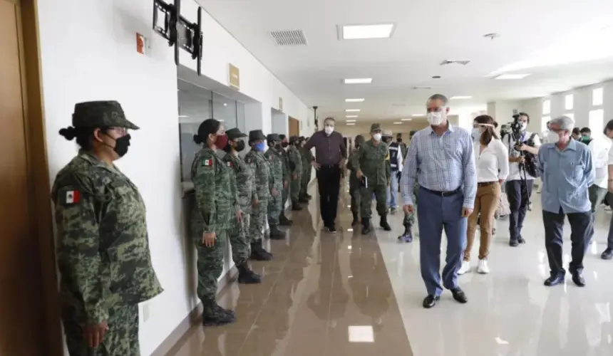 Entregan a Ejército Nuevo Hospital General de Culiacán como Covid