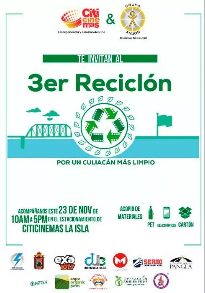 3er. Reciclón: démosle otro destino a la basura