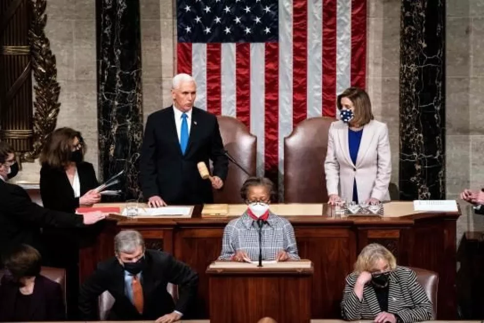 Congreso certifica la victoria de Biden