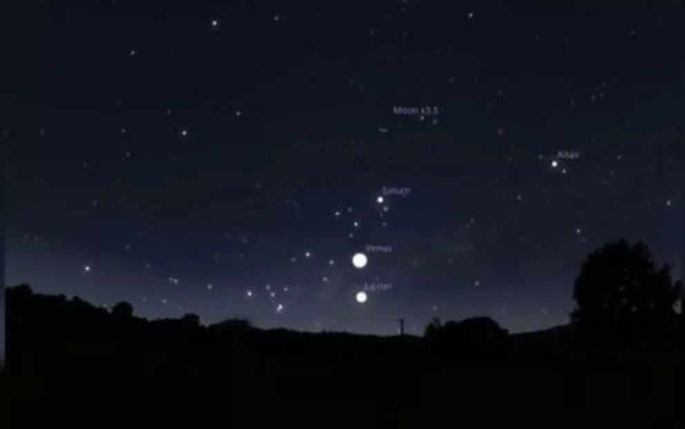 Observa 5 planetas sin telescopio este domingo